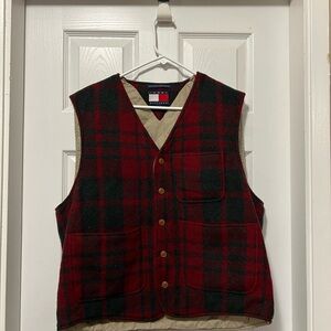 Tommy Hilfiger Plaid Vest M